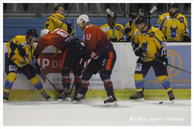 Photo hockey match Montpellier  - Limoges le 20/01/2018