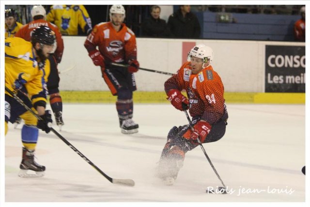 Photo hockey match Montpellier  - Limoges le 20/01/2018