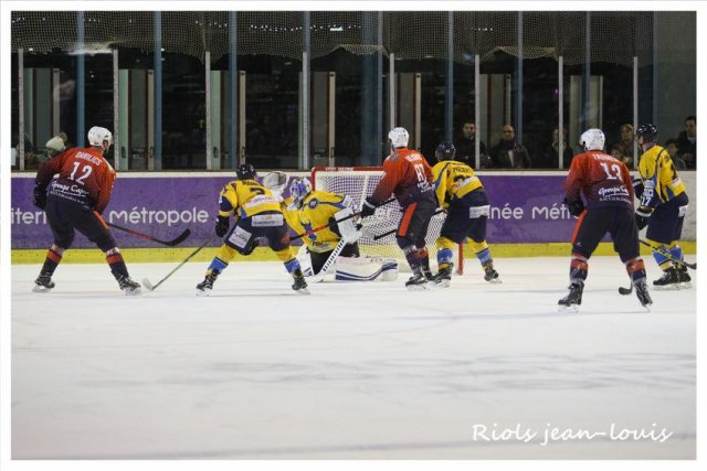Photo hockey match Montpellier  - Limoges le 20/01/2018