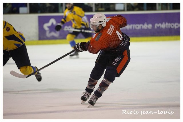 Photo hockey match Montpellier  - Limoges le 20/01/2018