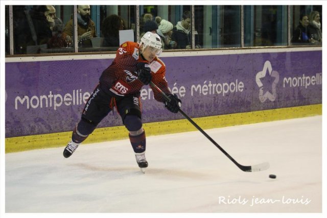Photo hockey match Montpellier  - Limoges le 20/01/2018