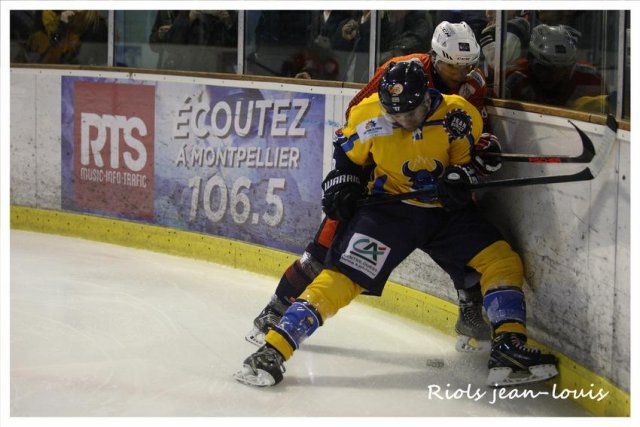 Photo hockey match Montpellier  - Limoges le 20/01/2018