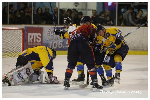 Photo hockey match Montpellier  - Limoges le 20/01/2018