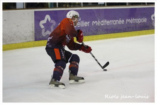 Photo hockey match Montpellier  - Limoges le 20/01/2018
