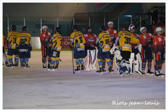Photo hockey match Montpellier  - Limoges le 20/01/2018