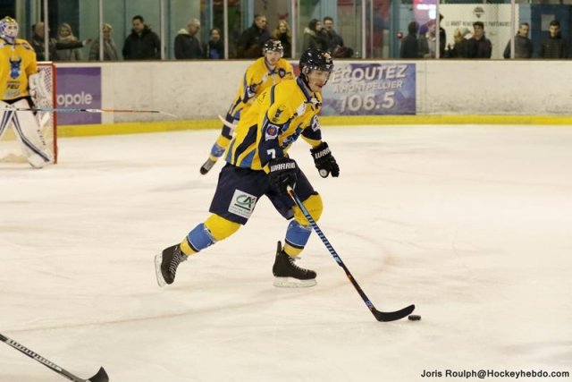 Photo hockey match Montpellier  - Limoges le 20/01/2018