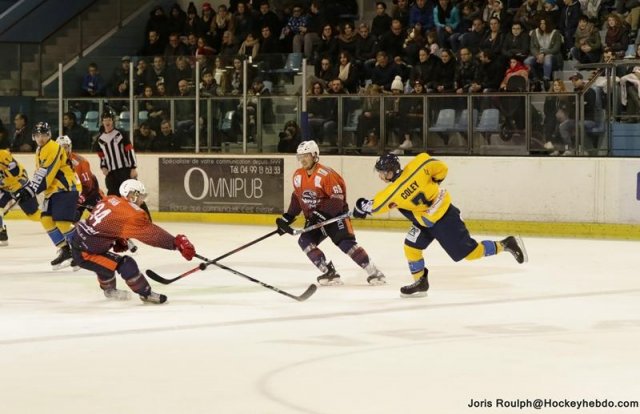 Photo hockey match Montpellier  - Limoges le 20/01/2018
