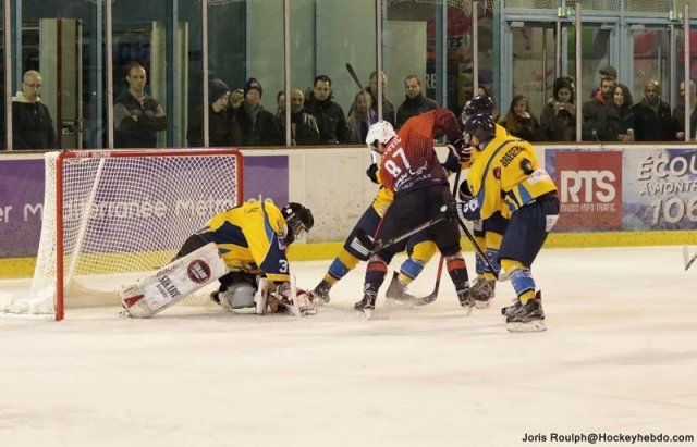 Photo hockey match Montpellier  - Limoges le 20/01/2018