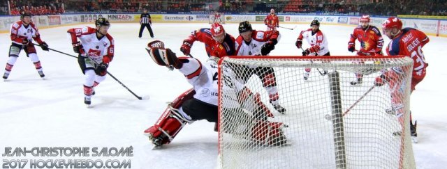 Photo hockey match Grenoble  - Amiens  le 21/01/2018
