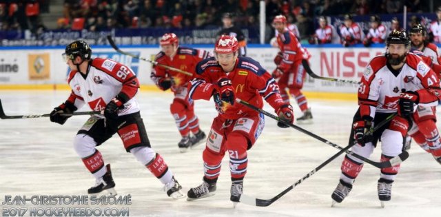 Photo hockey match Grenoble  - Amiens  le 21/01/2018