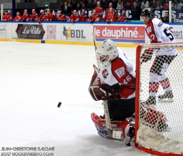 Photo hockey match Grenoble  - Amiens  le 21/01/2018