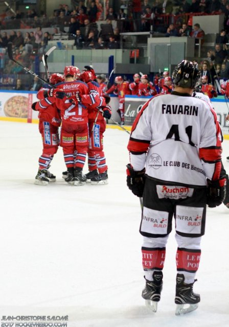 Photo hockey match Grenoble  - Amiens  le 21/01/2018