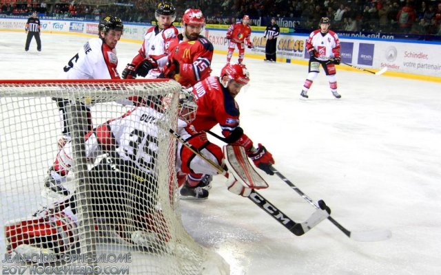 Photo hockey match Grenoble  - Amiens  le 21/01/2018