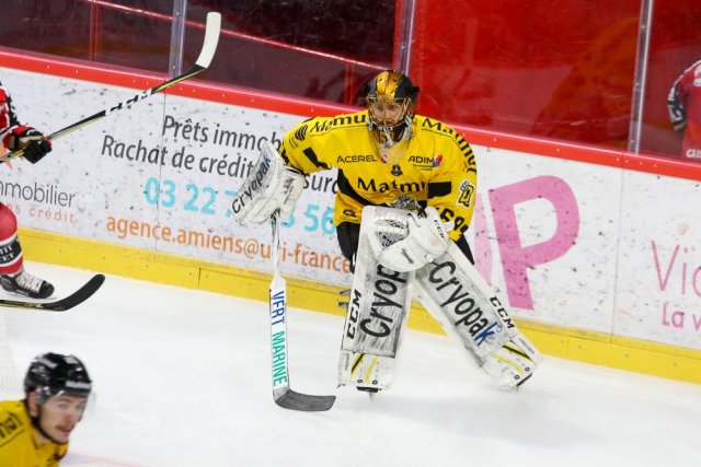 Photo hockey match Amiens  - Rouen le 19/01/2018