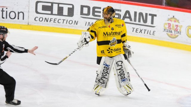Photo hockey match Amiens  - Rouen le 19/01/2018