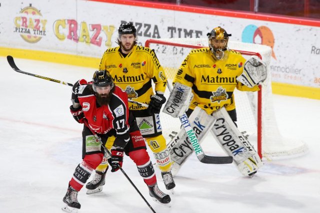 Photo hockey match Amiens  - Rouen le 19/01/2018