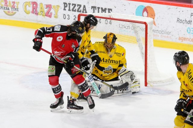 Photo hockey match Amiens  - Rouen le 19/01/2018