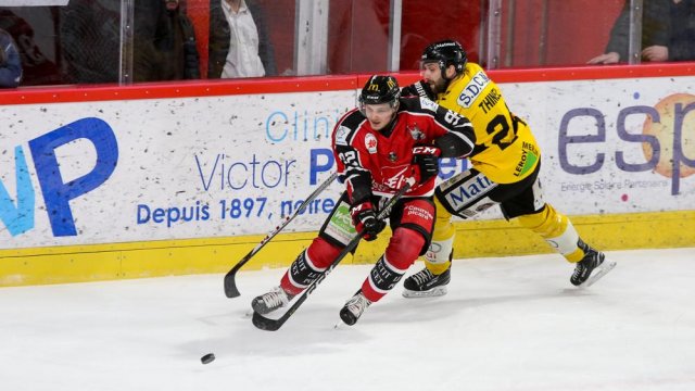 Photo hockey match Amiens  - Rouen le 19/01/2018