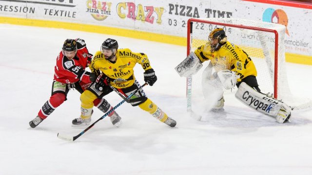 Photo hockey match Amiens  - Rouen le 19/01/2018