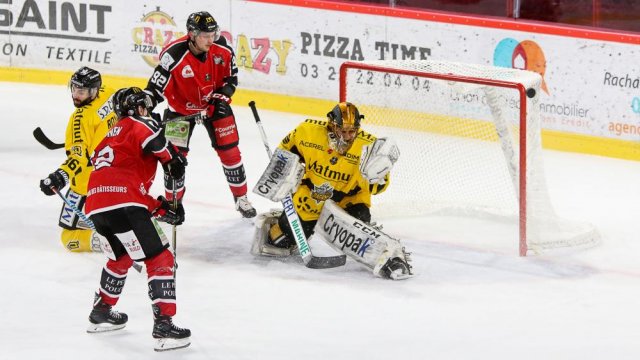 Photo hockey match Amiens  - Rouen le 19/01/2018
