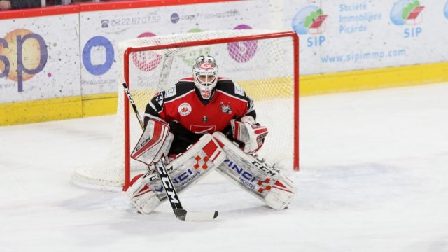 Photo hockey match Amiens  - Rouen le 19/01/2018