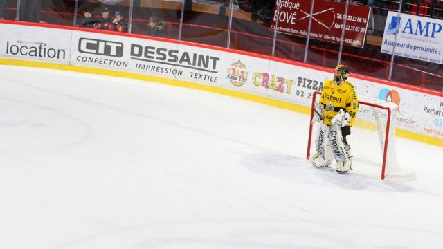 Photo hockey match Amiens  - Rouen le 19/01/2018