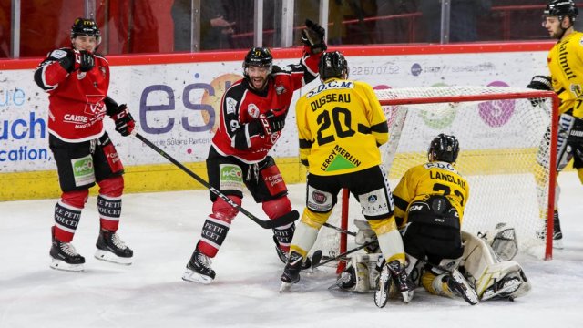 Photo hockey match Amiens  - Rouen le 19/01/2018