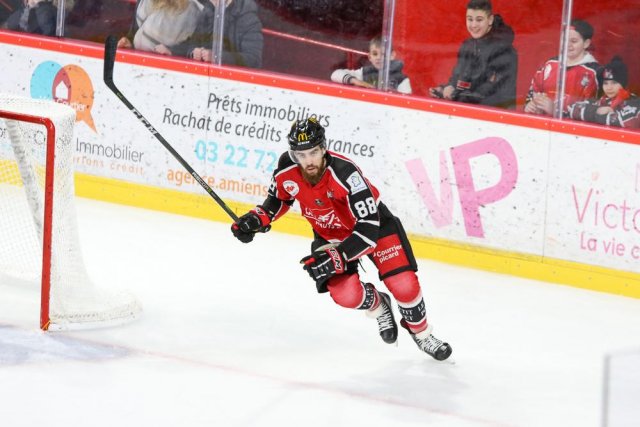 Photo hockey match Amiens  - Rouen le 19/01/2018