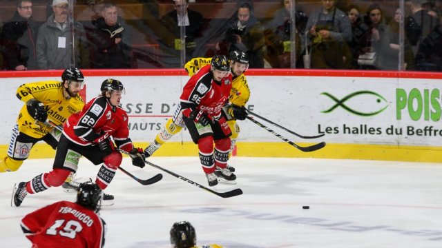 Photo hockey match Amiens  - Rouen le 19/01/2018