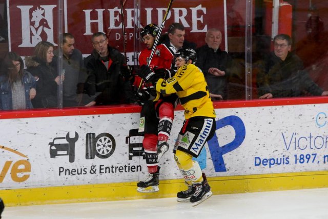Photo hockey match Amiens  - Rouen le 19/01/2018