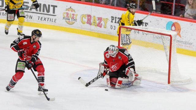 Photo hockey match Amiens  - Rouen le 19/01/2018