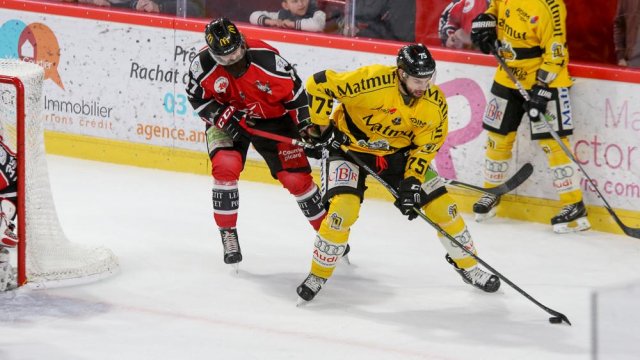 Photo hockey match Amiens  - Rouen le 19/01/2018