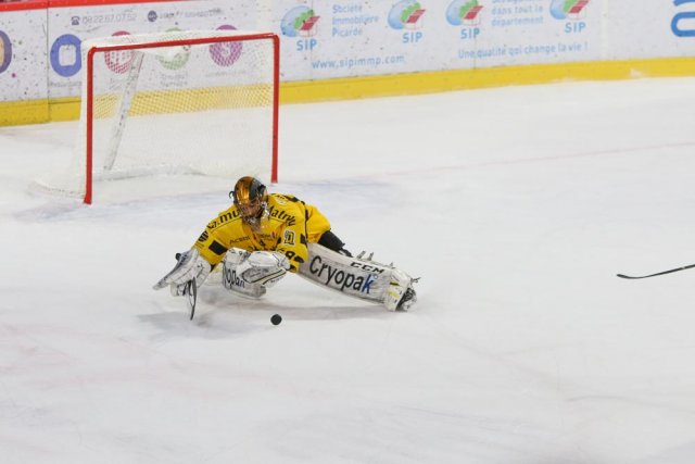 Photo hockey match Amiens  - Rouen le 19/01/2018