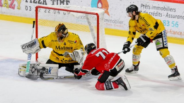 Photo hockey match Amiens  - Rouen le 19/01/2018