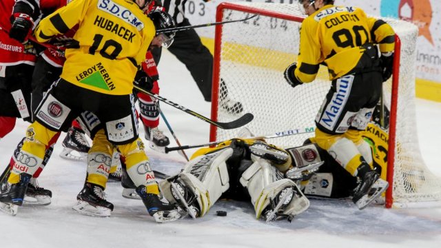 Photo hockey match Amiens  - Rouen le 19/01/2018
