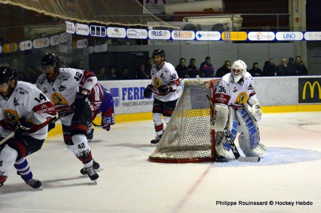 Photo hockey match Mulhouse - Chamonix  le 21/01/2018