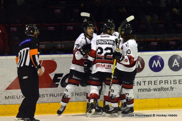 Photo hockey match Mulhouse - Chamonix  le 21/01/2018