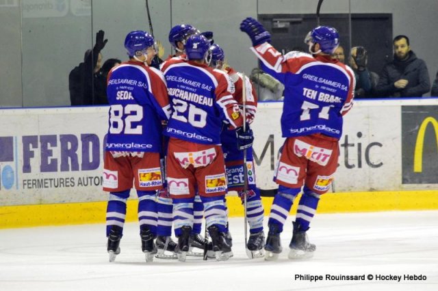 Photo hockey match Mulhouse - Chamonix  le 21/01/2018