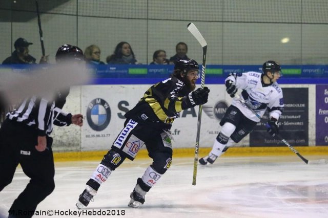 Photo hockey match Rouen - Gap  le 21/01/2018