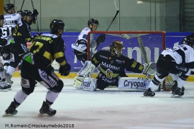 Photo hockey match Rouen - Gap  le 21/01/2018