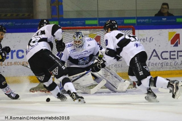 Photo hockey match Rouen - Gap  le 21/01/2018