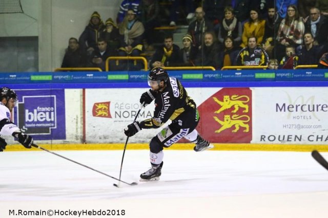 Photo hockey match Rouen - Gap  le 21/01/2018