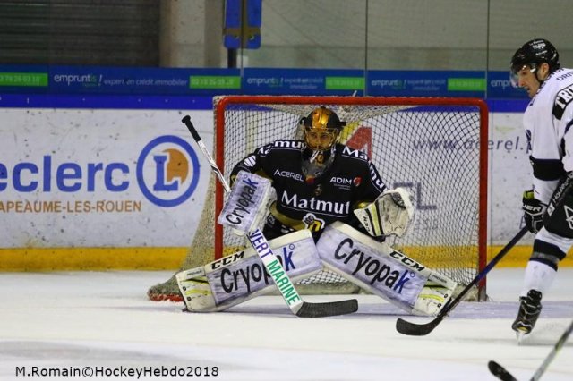 Photo hockey match Rouen - Gap  le 21/01/2018