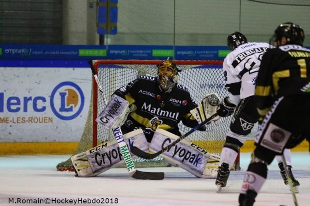 Photo hockey match Rouen - Gap  le 21/01/2018