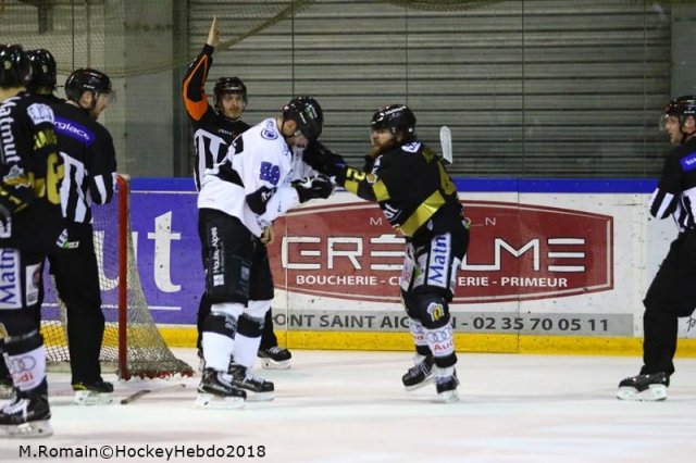 Photo hockey match Rouen - Gap  le 21/01/2018
