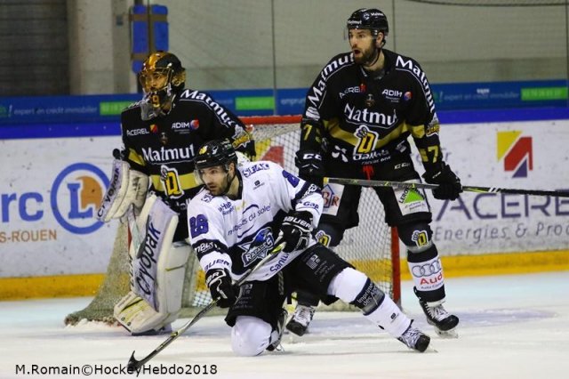 Photo hockey match Rouen - Gap  le 21/01/2018