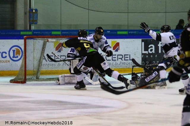 Photo hockey match Rouen - Gap  le 21/01/2018