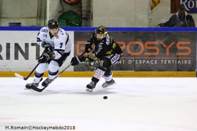 Photo hockey match Rouen - Gap  le 21/01/2018