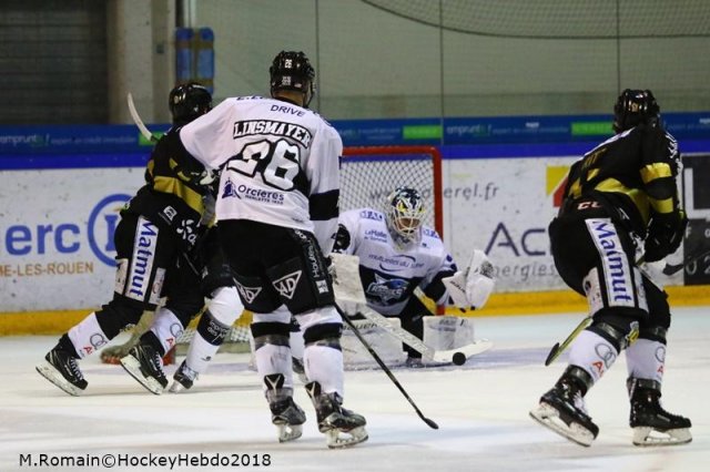 Photo hockey match Rouen - Gap  le 21/01/2018