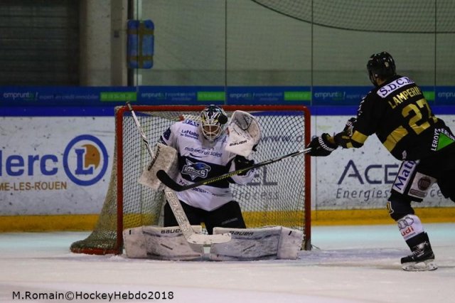 Photo hockey match Rouen - Gap  le 21/01/2018